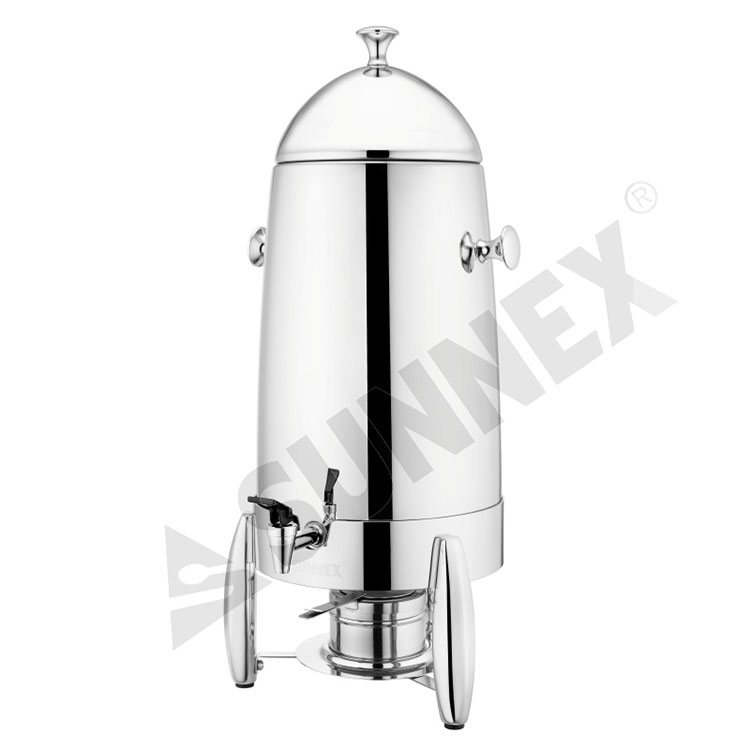 Dispenser Kopi Stainless Steel 11.4Ltr Dengan Pemegang Bahan Bakar