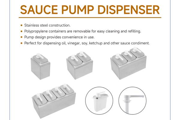 Item Baharu SUNNEX - Dispenser Pam Sos