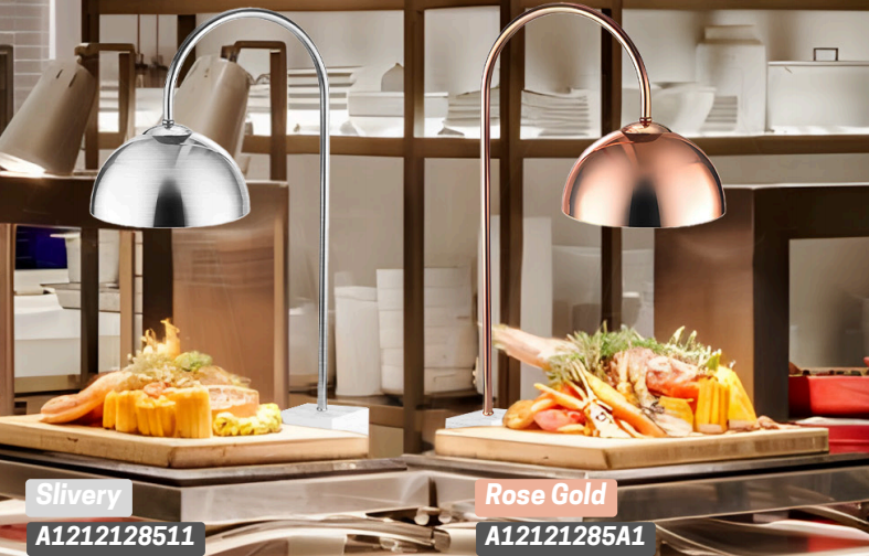 Lampu pemanasan makanan asas marmar terbaru