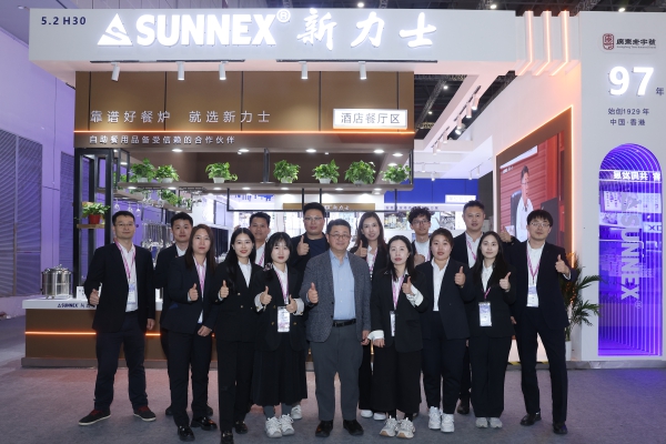 SUNNEX Bersinar di HOTELEX Shanghai 2026, Menerajui Industri Peralatan Katering dengan Ketukangan dan Inovasi