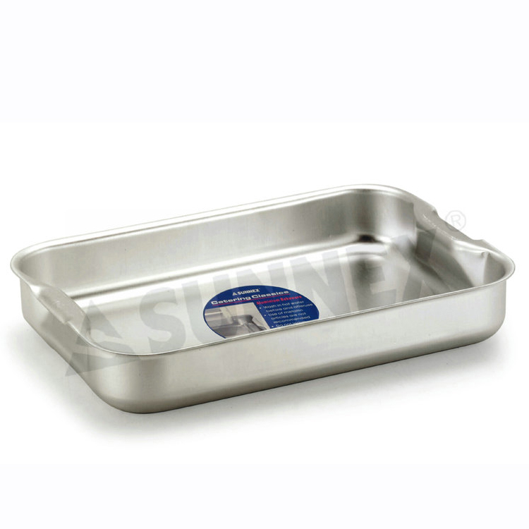 Bakeware Pemanggang Aluminium Dalam Dengan Pemegang