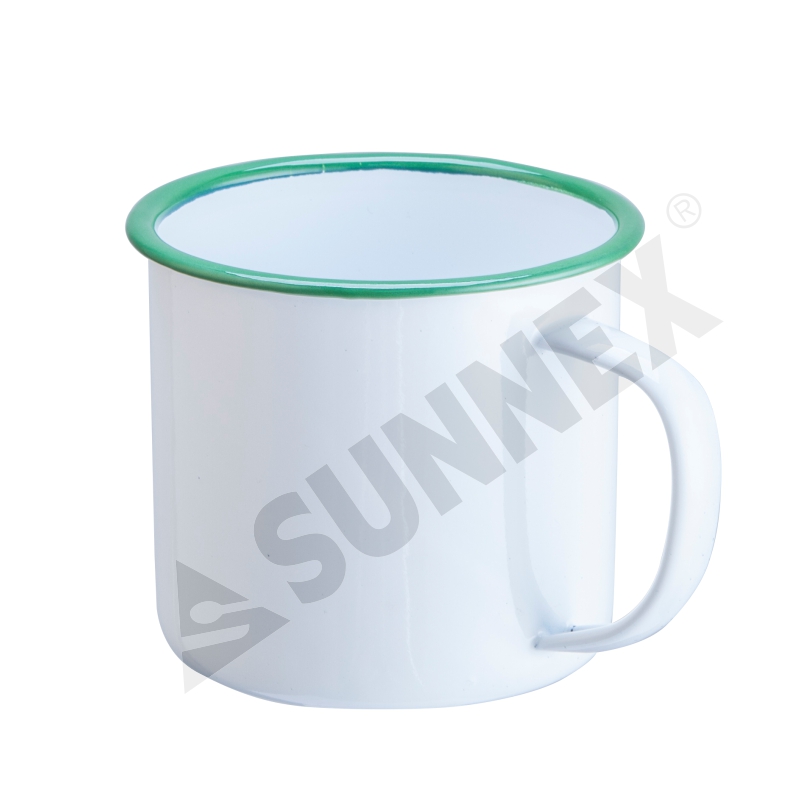 Mug Espresso Lapisan Enamel