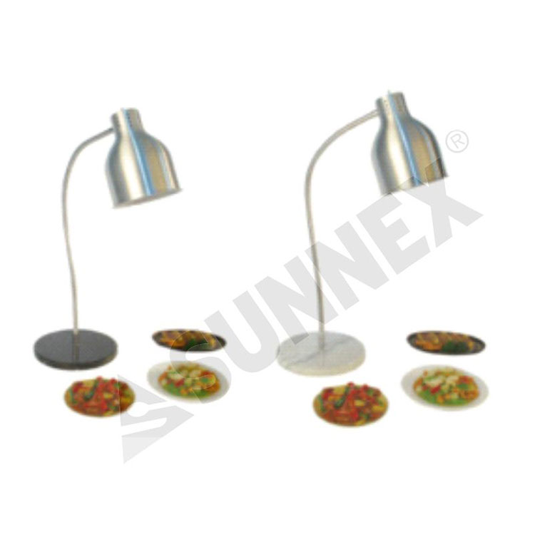 Lampu Pemanas Makanan Q01H Gaya Lampu Meja W/O Dulang