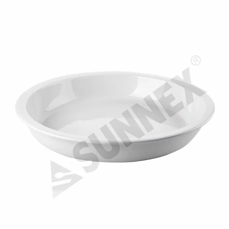 Kuali makanan bulat 4.5ltr porselin