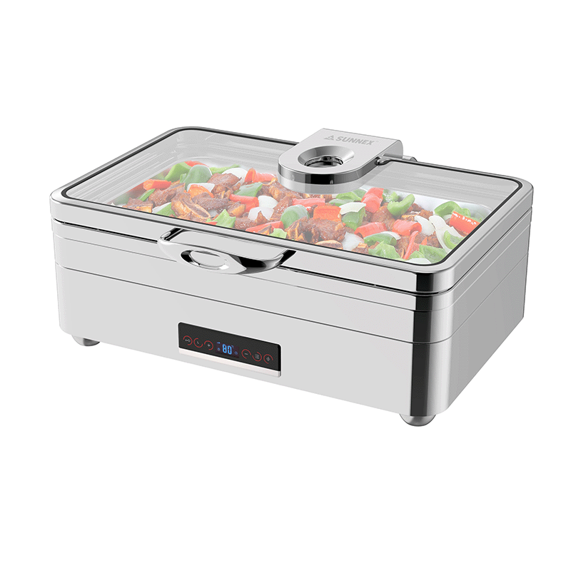 Keluli tahan karat Burano 1/1 buffet Chafer